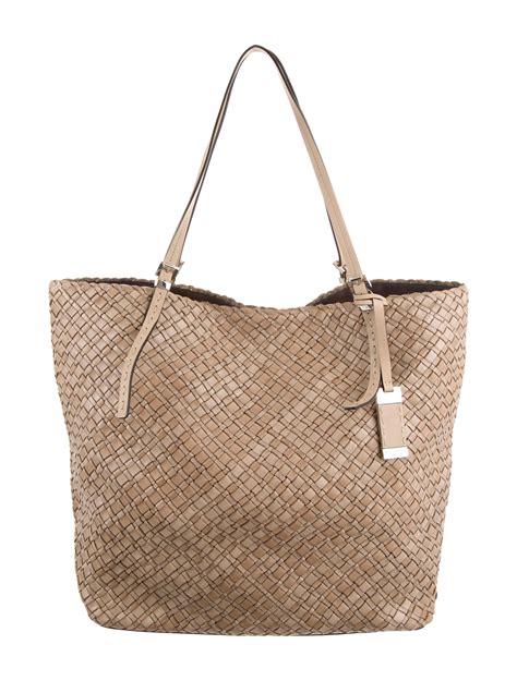 michael kors purse woven stitched leather tassels|Michael Kors purses prices.